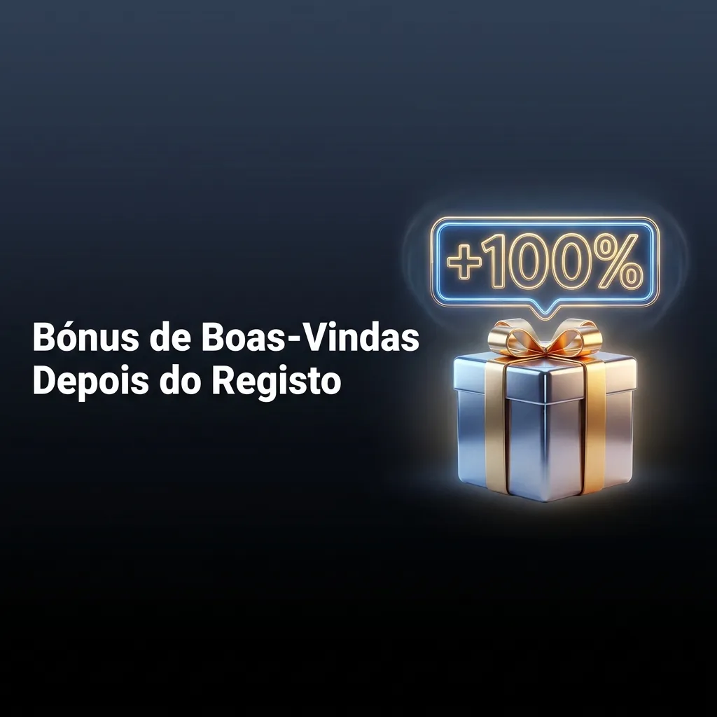 Banner em português anunciando bónus de boas‑vindas de casino de 200% até 100.000 Kz após registo e primeiro depósito