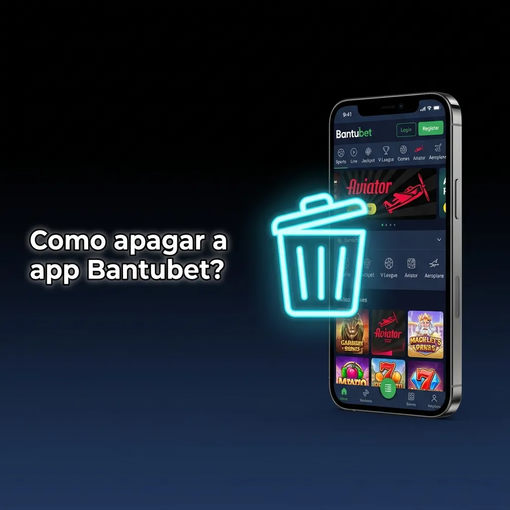 Ecrã de definições Android mostrando a app Bantubet selecionada com a opção de desinstalar em destaque