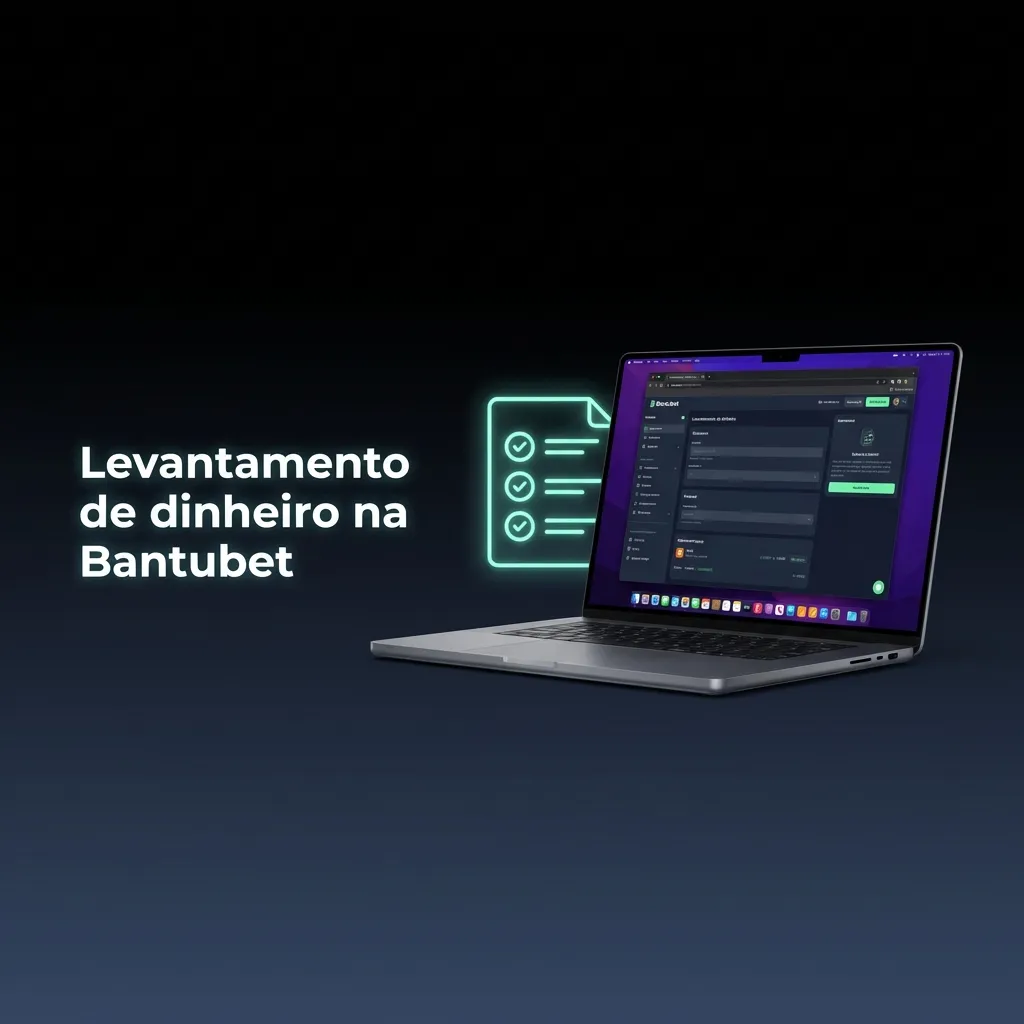 Interface da Bantubet mostrando passo a passo para fazer levantamento de dinheiro em kwanzas na área Minha Conta