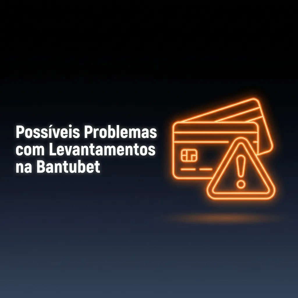 Ilustração de utilizador angolano com alerta de falha em levantamento Bantubet e ícones de verificação e dados bancários.