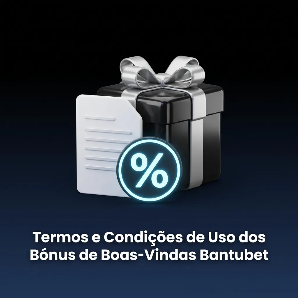 Banner “Termos e Condições de Uso dos Bónus de Boas‑Vindas Bantubet” com lista de regras e requisitos de bónus